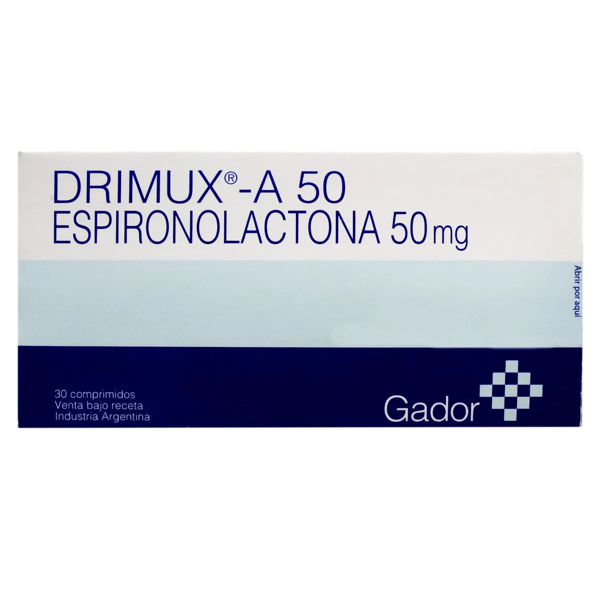 DRIMUX A 50 MG CAJA X 30 COMPRIMIDOS - Ecofarma