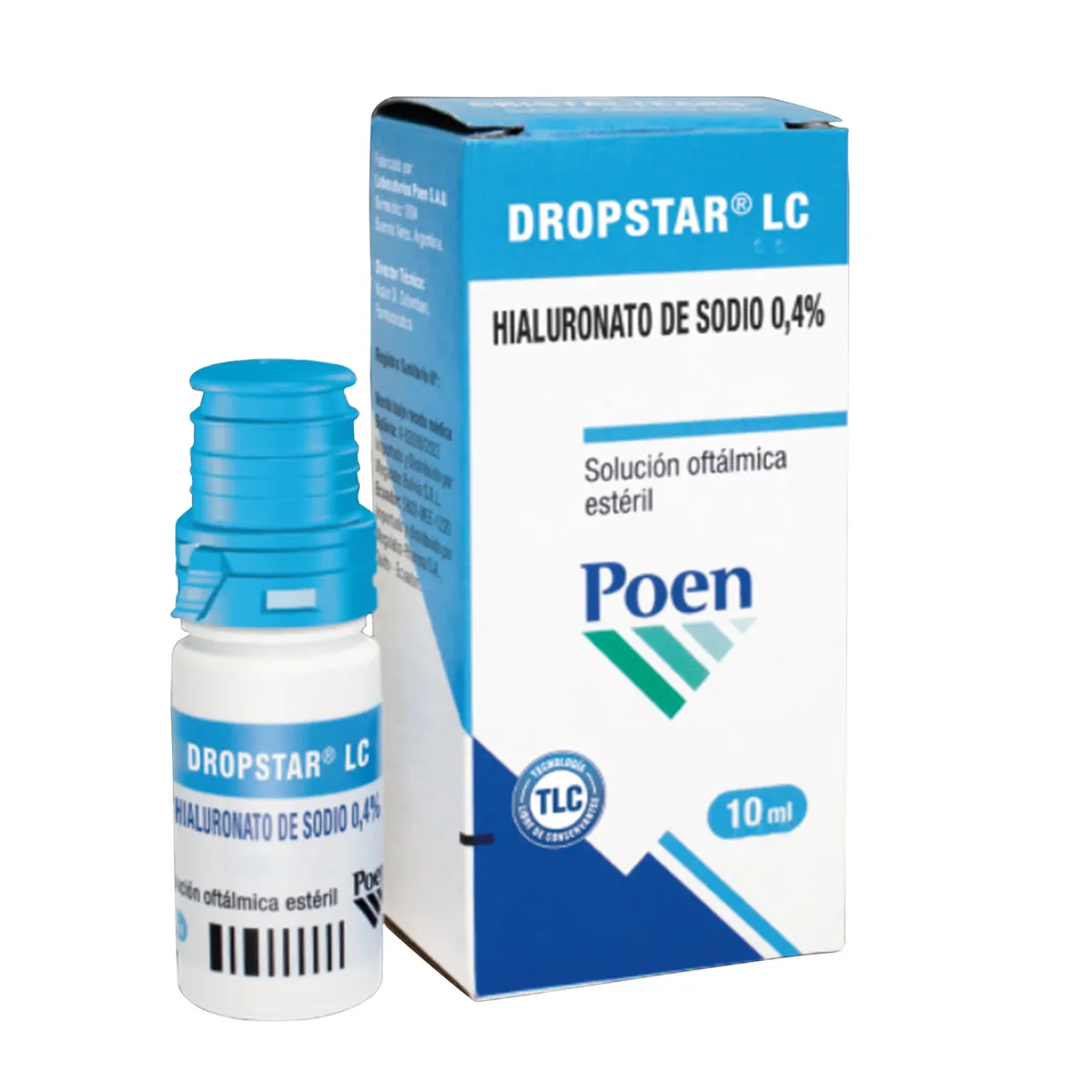 DROPSTAR LC 0.4% SOL. OFTALMICA X 10 ML - Ecofarma