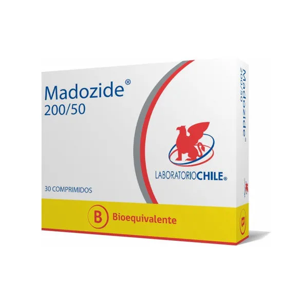 MADOZIDE 200/50 CAJA X 30 COMPRIMIDOS - Ecofarma