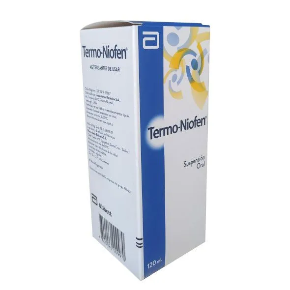 TERMO NIOFEN SUSPENCION FCO X 120 ML. - Ecofarma