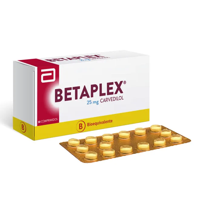 BETAPLEX 25 MG CAJA X 30 COMPRIMIDOS - Ecofarma