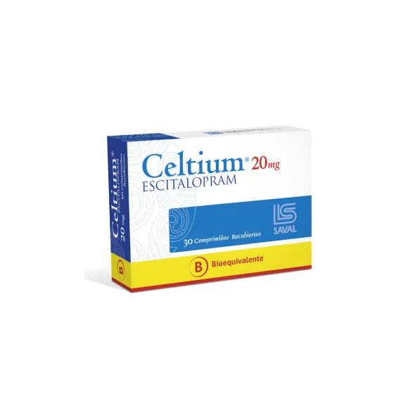CELTIUM 20 MG CAJA X 30 COMPRIMIDOS - Ecofarma