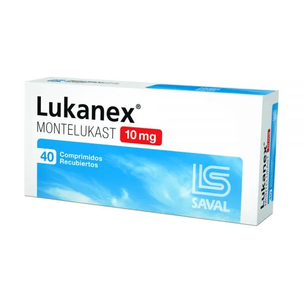 LUKANEX 10 MG CAJA X 40 COMPRIMIDOS - Ecofarma