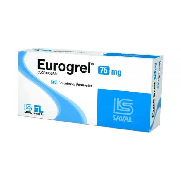 EUROGREL 75 MG CAJA X 35 COMPRIMIDOS - Ecofarma