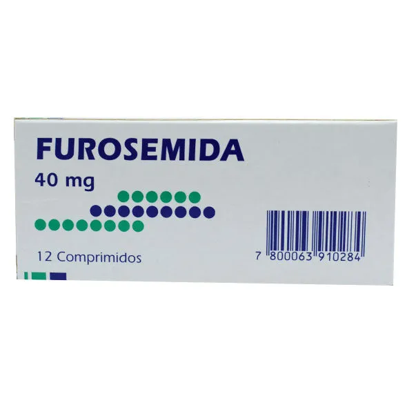 FUROSEMIDA 40 MG CAJA X 12 COMPRIMIDOS - Ecofarma