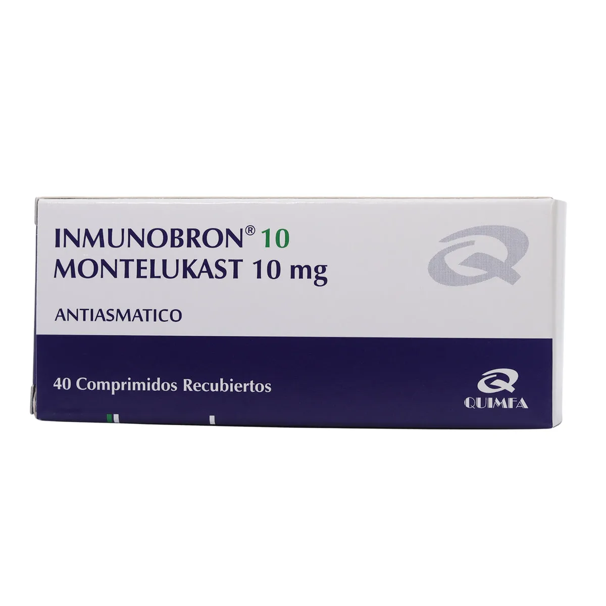 INMUNOBRON 10 MG CAJA X 40 COMPRIMIDOS - Ecofarma