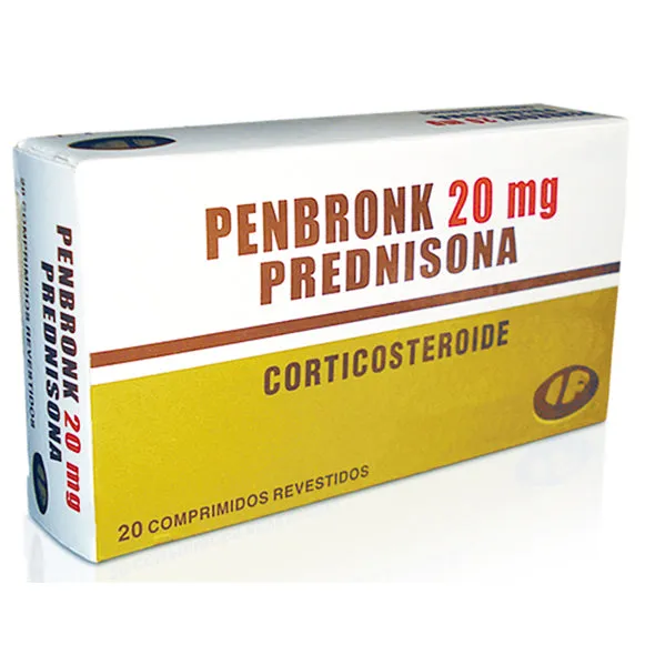 PENBRONK 20 MG CAJA X 20 COMPRIMIDOS - Ecofarma