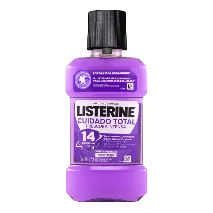 LISTERINE CUIDADO TOTAL X 250 ML - Ecofarma