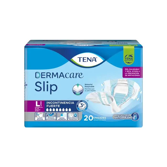 PAÑAL ADULTO TENA DERMACARE SLIP L X 20 - Ecofarma