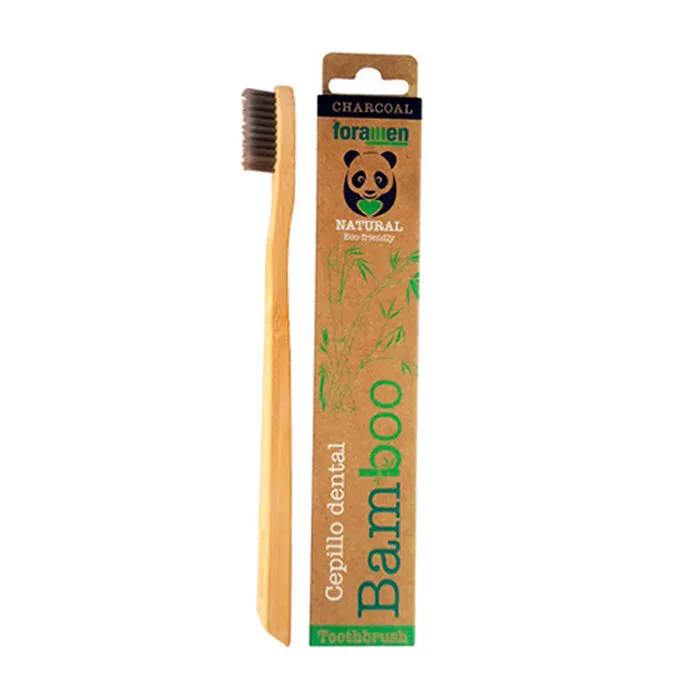CEPILLO FORAMEN BAMBOO CHARCOAL - Ecofarma