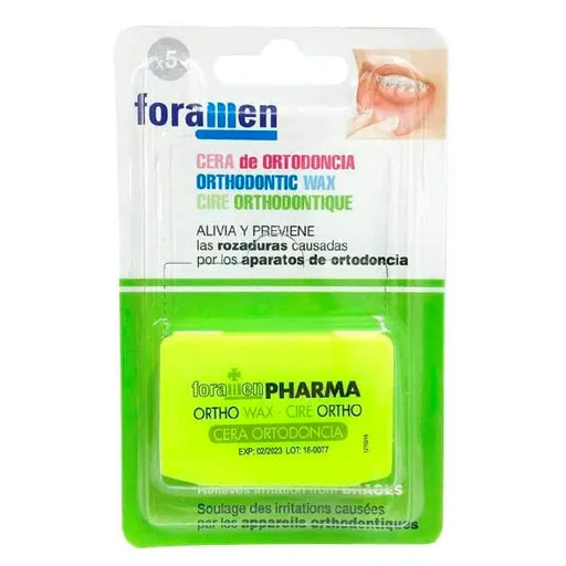 CERA DE ORTODONCIA FORAMEN - Ecofarma