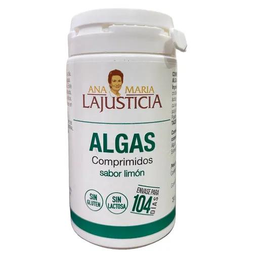 ALGAS SABOR LIMON FCO X 104 COMPRIMIDOS - Ecofarma