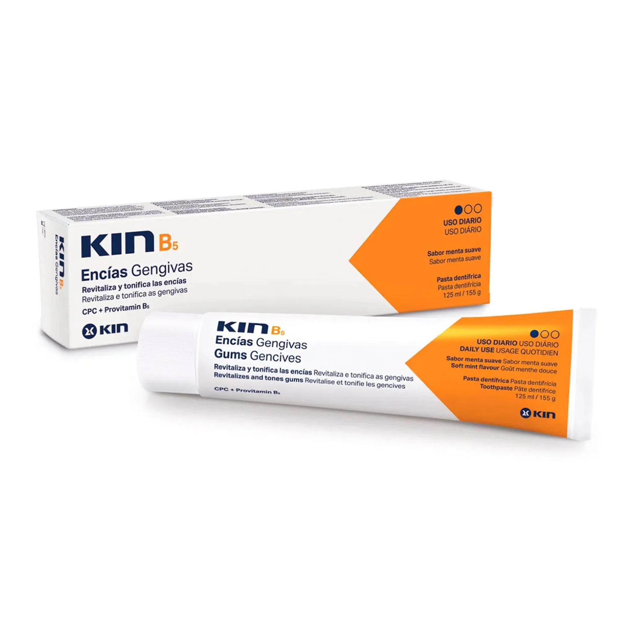 KIN B5 PASTA DENTRIFICA TUBO X 125 ML - Ecofarma