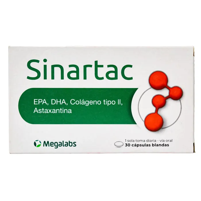 SINARTAC X 30 CAPSULAS BLANDAS - Ecofarma