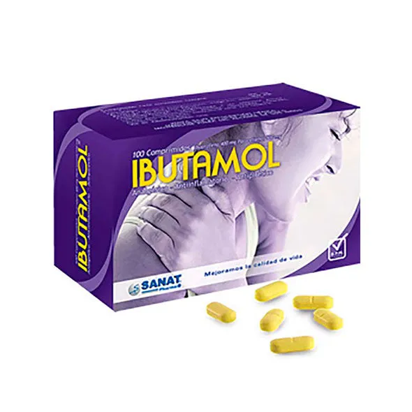IBUTAMOL CAJA X 100 COMPRIMIDOS - Ecofarma