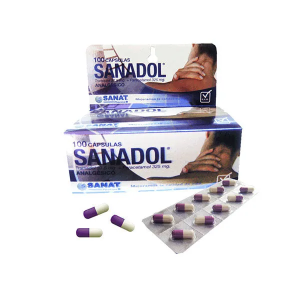 SANADOL CAJA X 100 CAPSULAS - Ecofarma