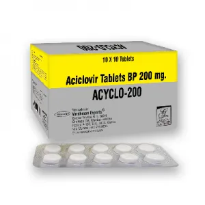 ACYCLO 200 MG CAJA X 100 COMPRIMIDOS - Ecofarma