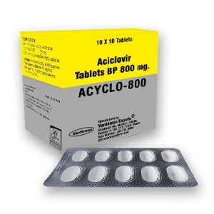 ACYCLO 800 MG CAJA X 100 COMPRIMIDOS - Ecofarma