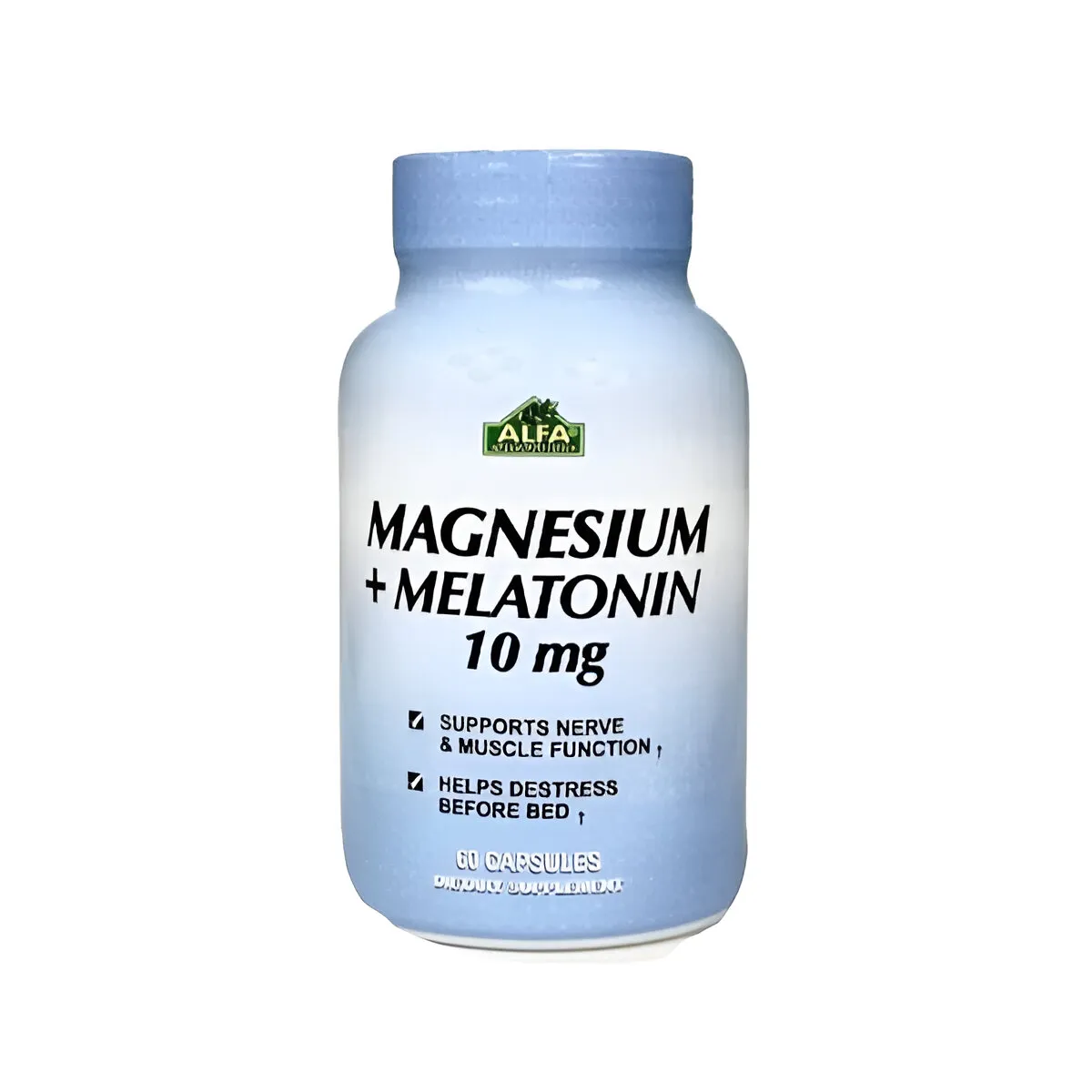 MAGNESIO + MELATONINA 10 MG FCO X 60 CAPS - Ecofarma