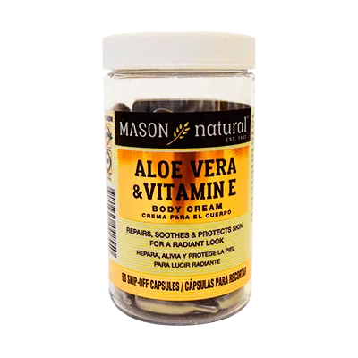 ALOE VERA Y VITAMINA E FCO X 60 CAPSULAS - Ecofarma