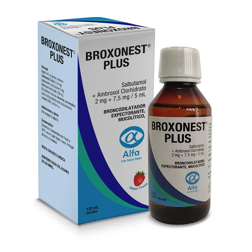 BROXONEST PLUS JARABE DE 120ML - Ecofarma