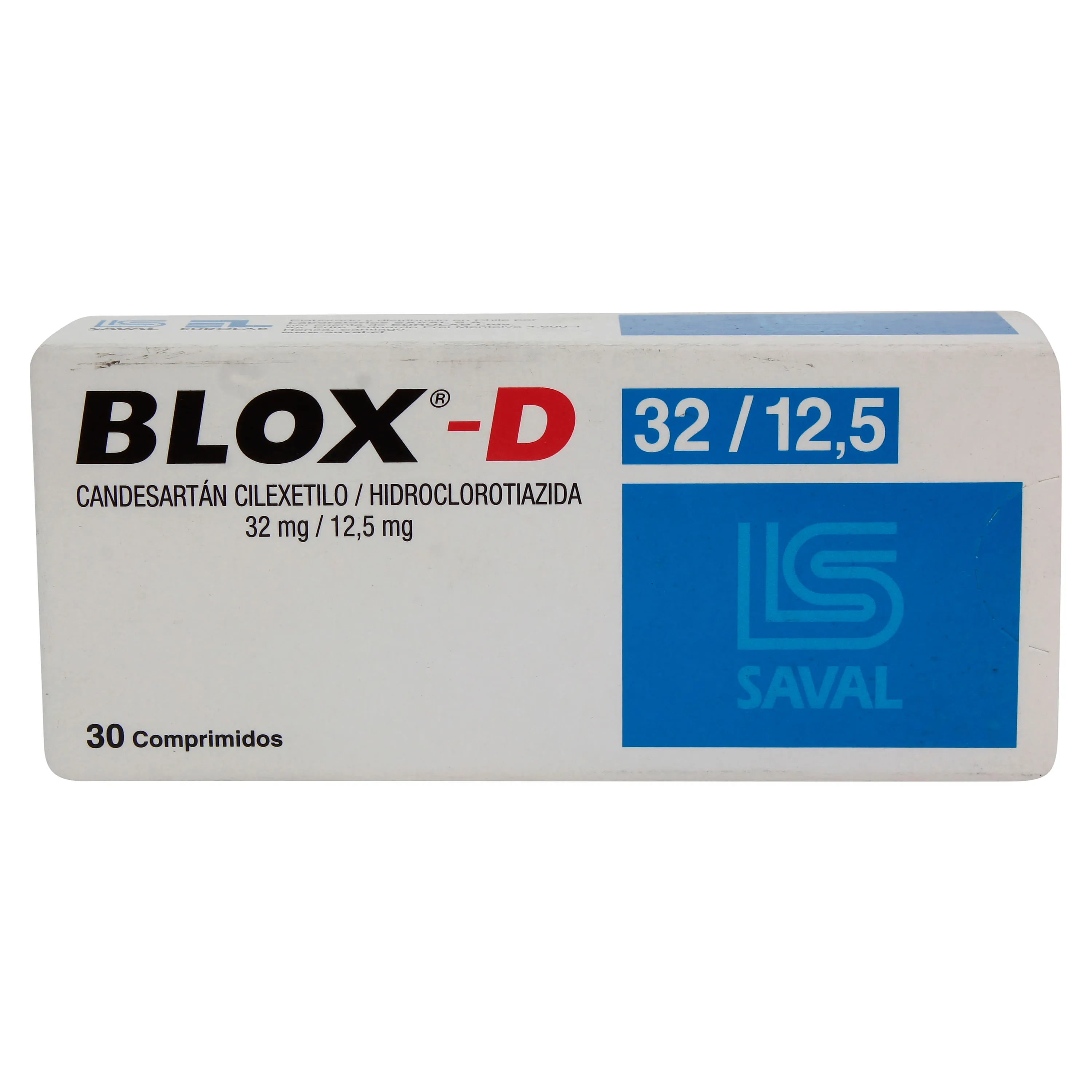 BLOX D 32/12.5 CAJA X 30 COMPRIMIDOS - Ecofarma