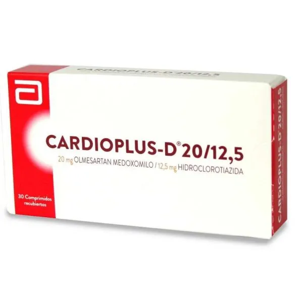 CARDIOPLUS D 20/12.5 MG CAJA X 40 C0MPRIMIDOS - Ecofarma