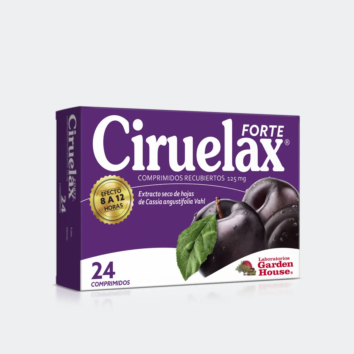 CIRUELAX FORTE CAJA X 100 COMPRIMIDOS - Ecofarma