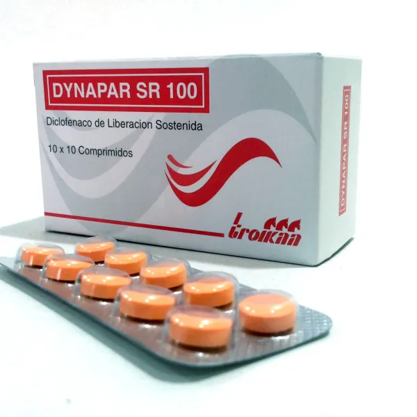 DYNAPAR SR 100 MG CAJA X 100 COMPRIMIDOS - Ecofarma