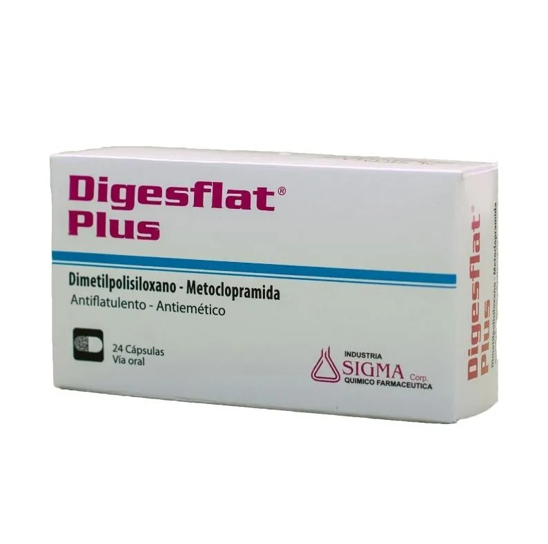 DIGESFLAT PLUS X 24 CAPSULAS - Ecofarma