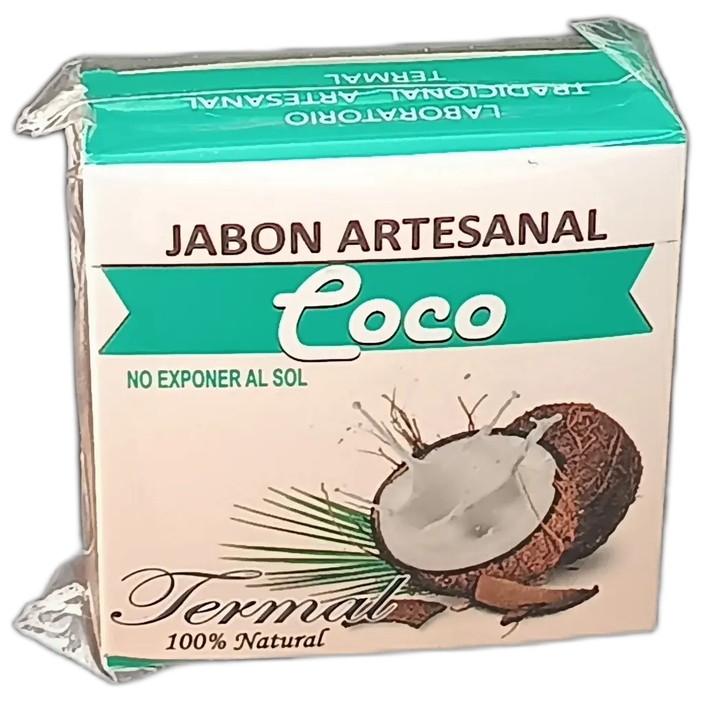 JABON ARTESANAL COCO X 80 GR - Ecofarma
