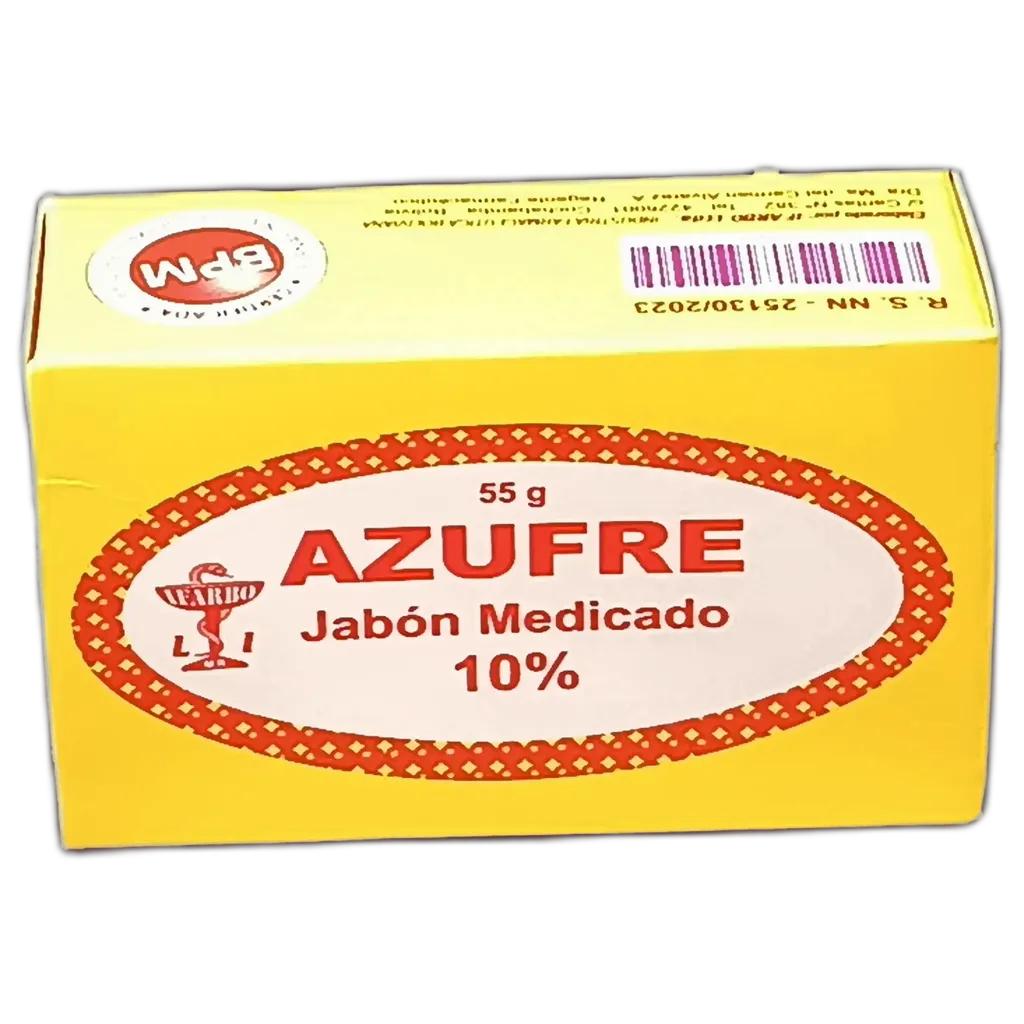 JABON DE AZUFRE 50 GR ARGEBOL - Ecofarma