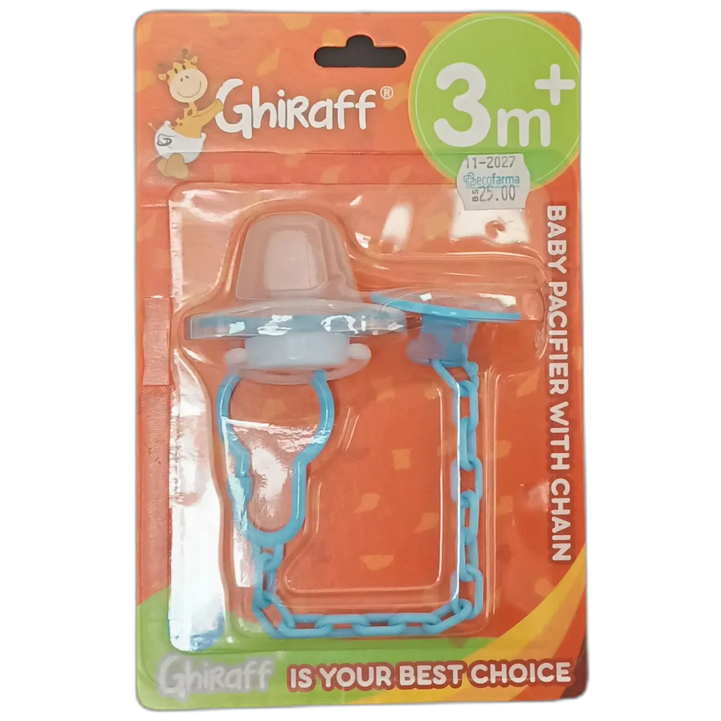 CHUPON DE DISTRACCION GHIRAFF CON CADENA 6M + BG P59T - Ecofarma
