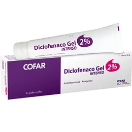 DICLOFENACO GEL INTENSO 2% TUBO X 50 G - Ecofarma