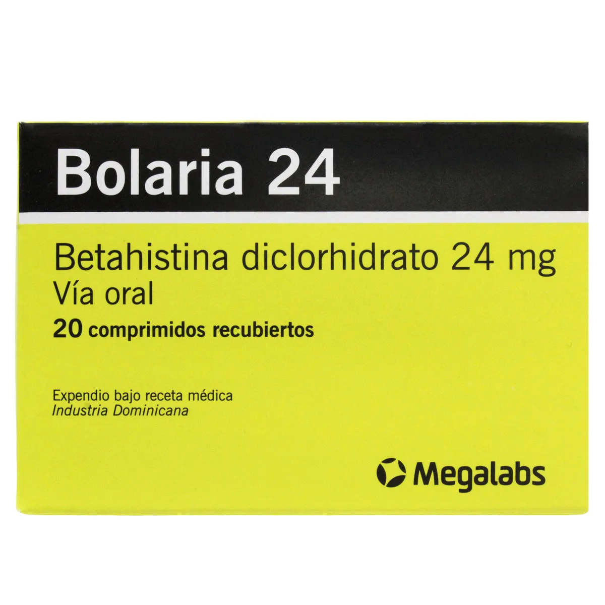 BOLARIA 24 CAJA X 20 COMPRIMIDOS - Ecofarma