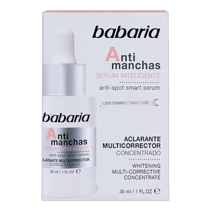 BABARIA SERUM INTELIGENTE ANTIMANCHAS X 30ML. - Ecofarma