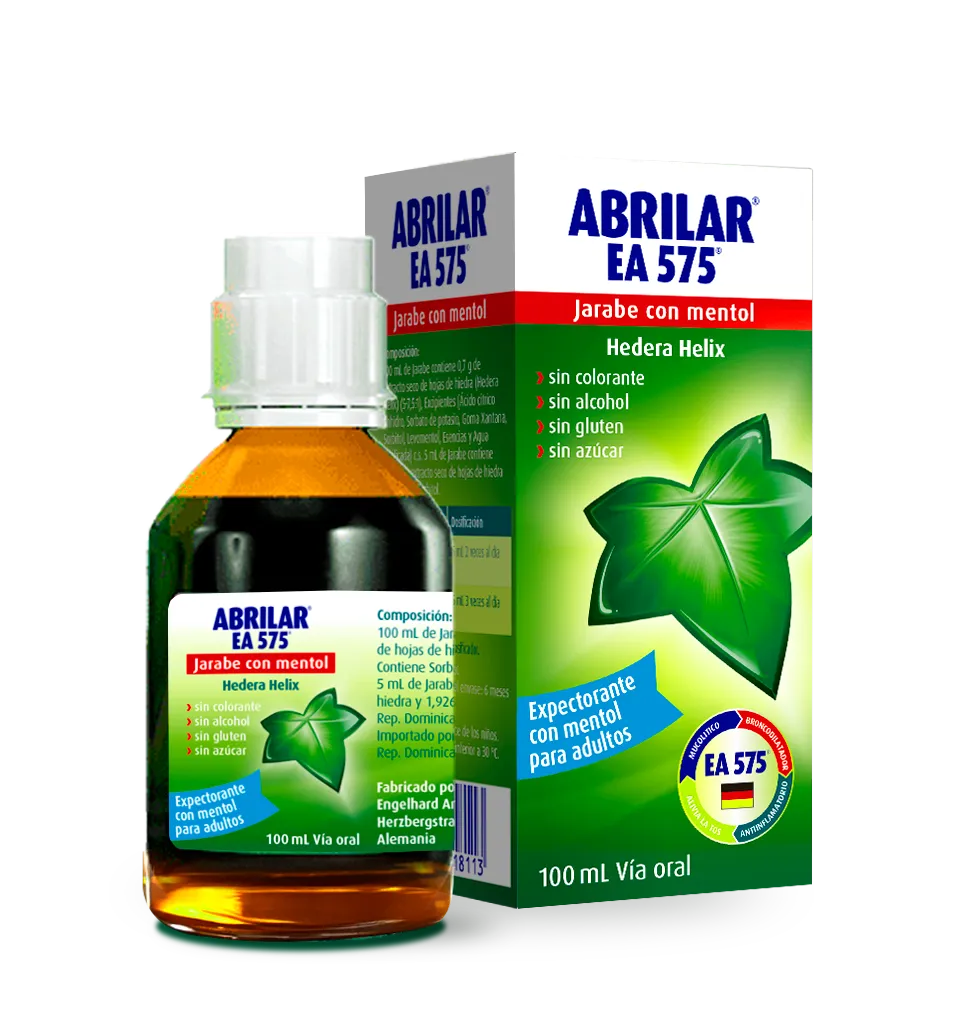 ABRILAR MENTOLADO JARABE FCO X 100 ML - Ecofarma
