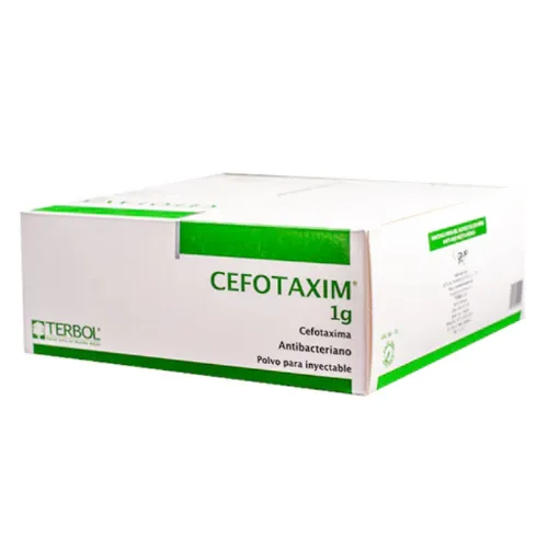 CEFOTAXIM 1 GR. CAJA X 25 VIALES - Ecofarma