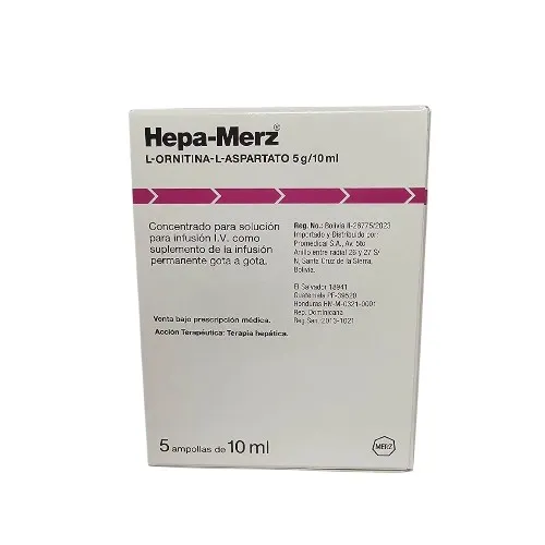 HEPAMERZ INFUSION CAJA X 5 AMPOLLAS - Ecofarma