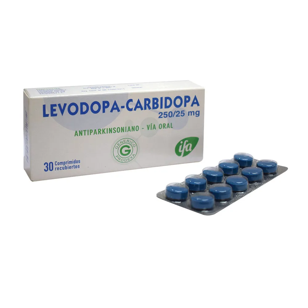 LEVODOPA CARBIDOPA CJA X 30 COMPRIMIDOS - Ecofarma