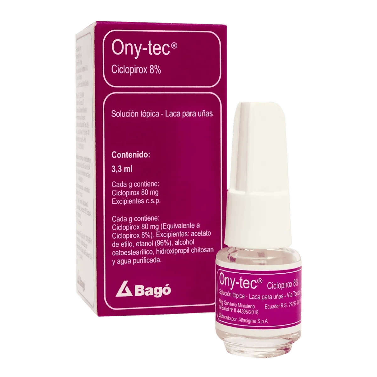 ONY TEC 8% GOTAS X 3.3 ML - Ecofarma