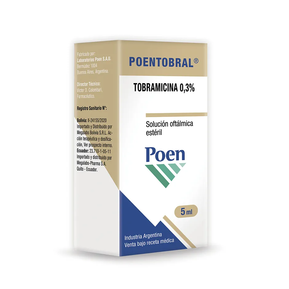 POENTOBRAL SOL. OFTALMICA X 5 ML. - Ecofarma