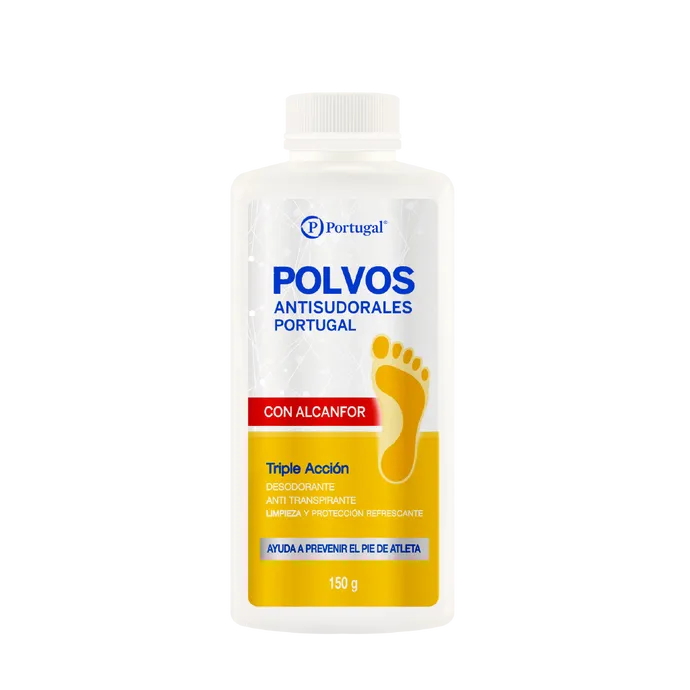 POLVOS ANTISUDORALES CON ALCANFOR X 150 GR. - Ecofarma