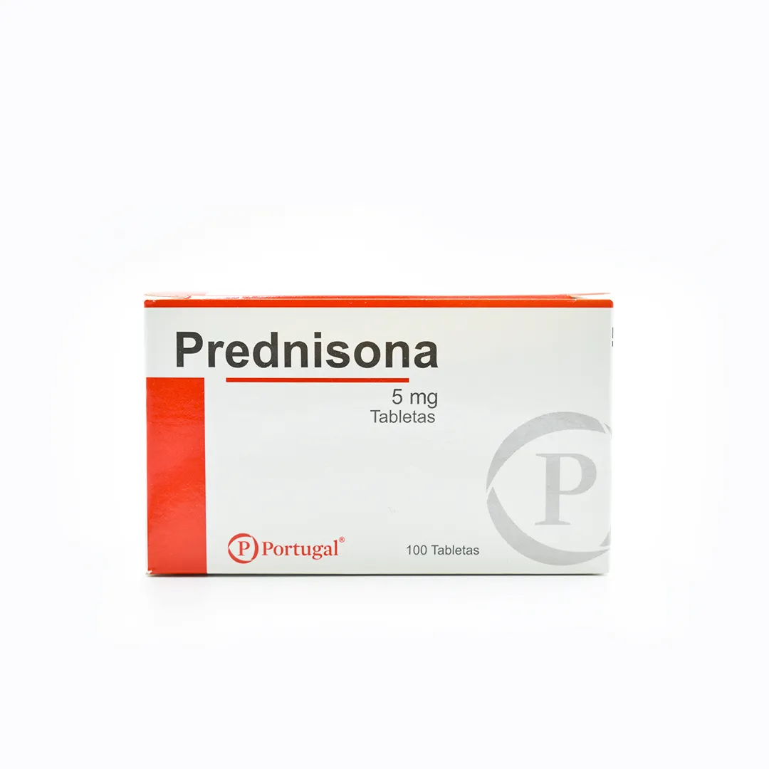 PREDNISONA 5 MG CAJA X 100 TABLETAS - Ecofarma