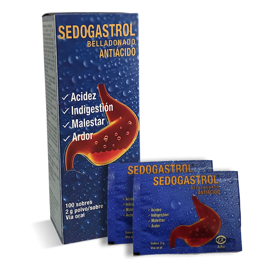 SEDOGASTROL CAJA X 100 SOBRES - Ecofarma