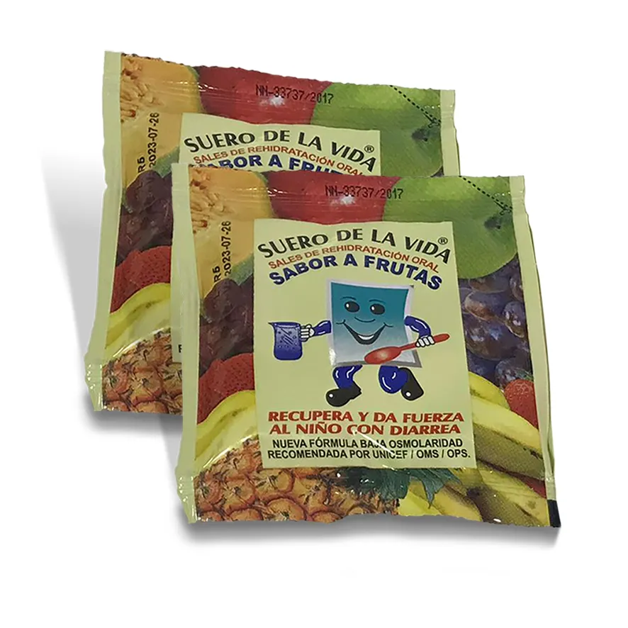 SUERO DE LA VIDA SABOR A FRUTAS X 50 - Ecofarma