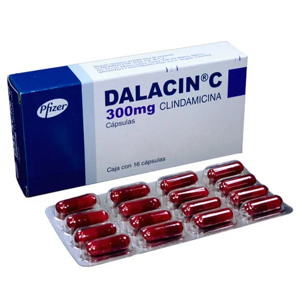 DALACIN C 300 MG CAJA X 48 CAPSULAS - Ecofarma