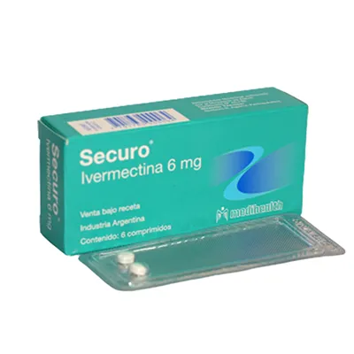 SECURO 6 MG CAJA X 6 COMPRIMIDOS - Ecofarma