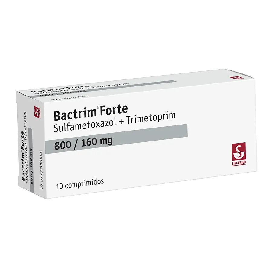 BACTRIM FORTE 800/160 CAJA X 10 COMPRIMIDOS - Ecofarma