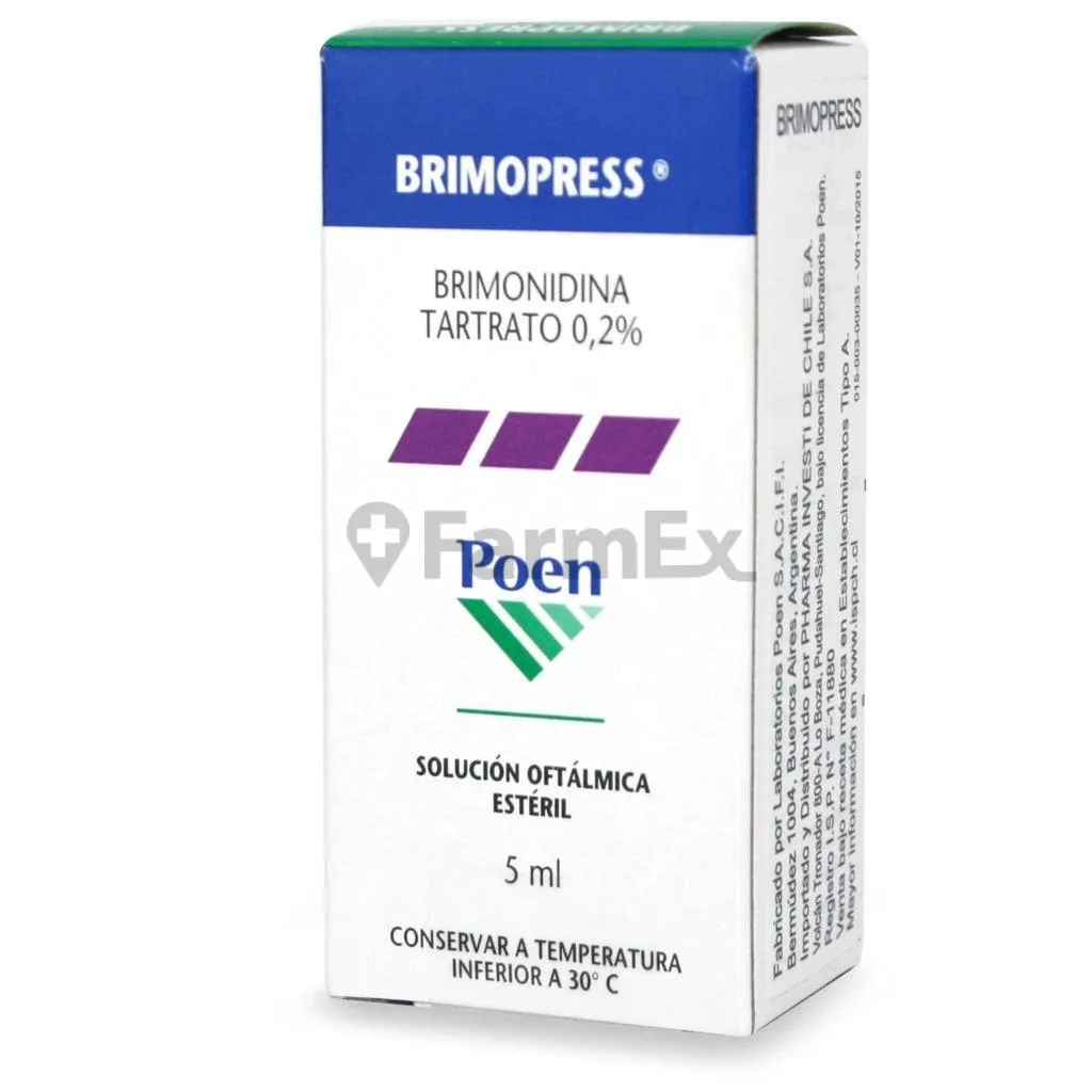 BRIMOPRESS SOL. OFTALMICA 0.2% X 5 ML - Ecofarma